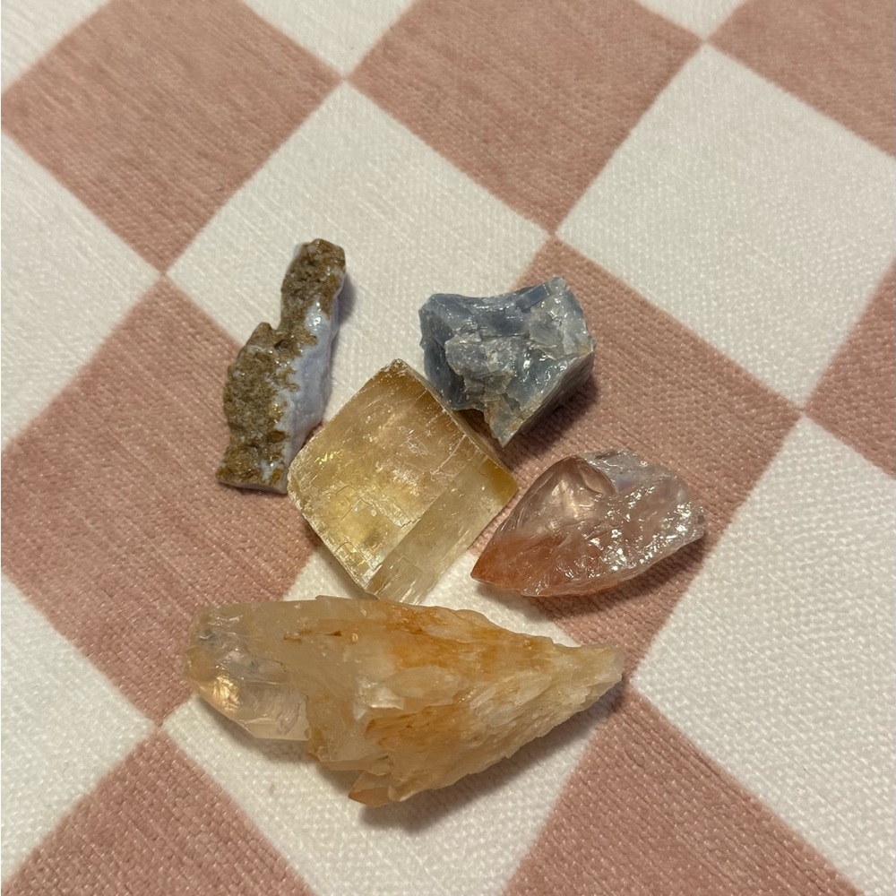 Natural Crystal Stone Set - Multicolor - Picture 3 of 4